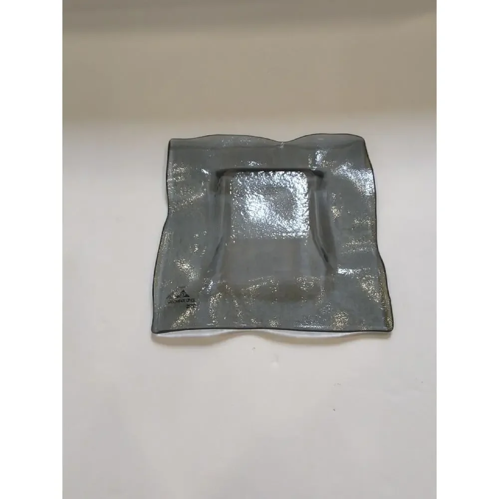 3 Dudson Element Glass Fire plates 6.25 Inch Smoke, Clear‎ & Red.